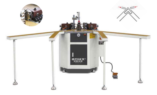 鋁門(mén)窗重型高速單頭組角機(jī)
